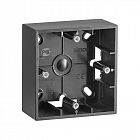 Коробка для наружного монтажа 1 пост графит Simon 1590751-038