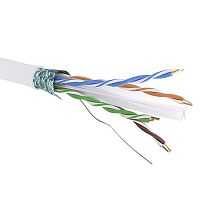 Кабель CAT 6 F/UTP нг(А)-LSLTx (уп.305м) сер. DKC RN6FUA03WH