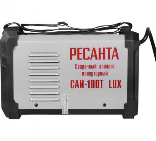 Аппарат сварочный инверторный САИ-190Т LUX Ресанта 65/70 фото 2