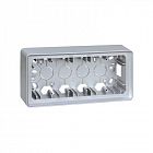 Коробка наружной установки на 3 поста алюм. Simon82 Detail 8200770-093