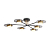 Светильник Moon 6х7Вт GX53 IP20 подвесной Freya FR5513PL-06BBZ