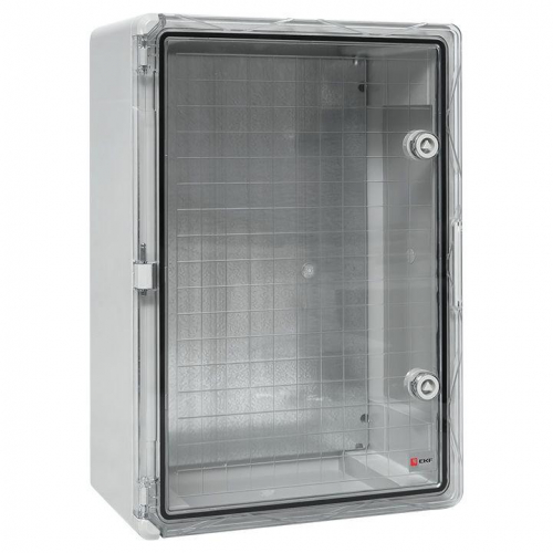 Бокс пластиковый с монтажной платой 500х350х190 IP65 прозр. дверь PROxima EKF PBT65MP005 фото 8