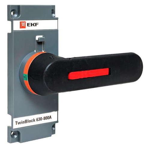 Рукоятка управления для прямой установки на рубильники реверсивные (I-0-II) TwinBlock 630-800А PROxima EKF tb-630-800-fh-rev фото 2