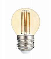 Лампа PLED OMNI G45 6Вт E27 3000К Gold 230/50 JazzWay 5021242