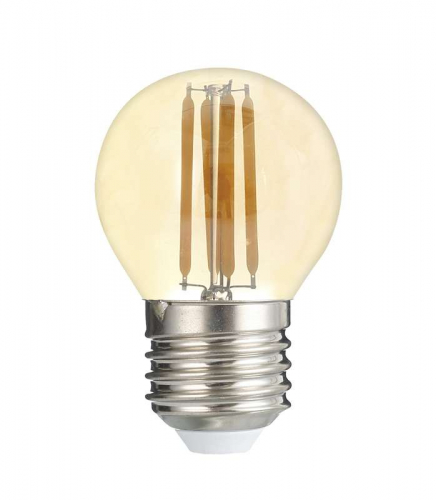 Лампа PLED OMNI G45 6Вт E27 3000К Gold 230/50 JazzWay 5021242