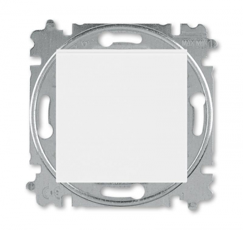 Выключатель 1-кл. СП Levit IP20 бел./бел. ABB 2CHH590145A6003