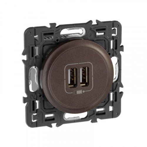 Механизм розетки USB СП Celiane 2мод. Leg 067462 фото 11