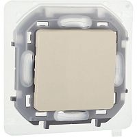 Переключатель 1-кл. Inspiria 10А IP44 250В 10AX механизм сл. кость IEK 673671