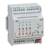 Активатор 4-канальный KNX DIN 4мод. 6А для приводов жалюзи/рольставень Leg 002691