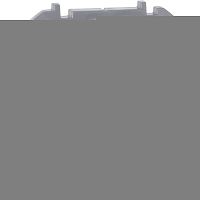 Розетка компьютерная Inspiria RJ45 кат.6 UTP механизм антрацит IEK 673833