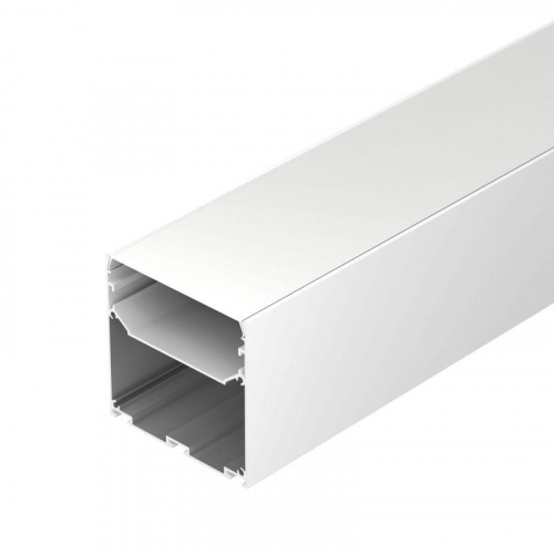 Профиль LINE-S-7575-3000 WHITE L3000 алюм. Arlight 041860