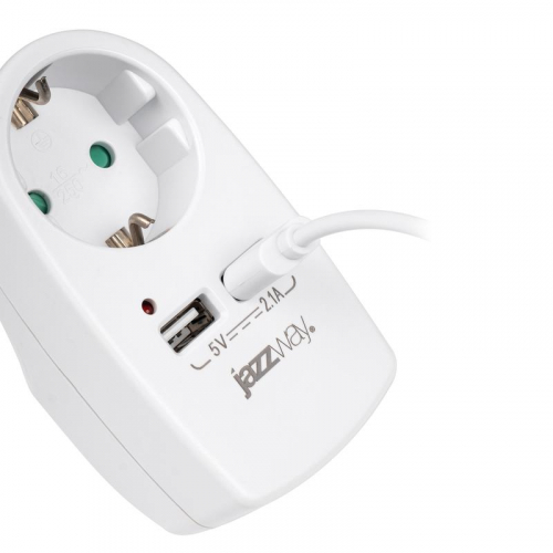 Адаптер AD-1GU USB заземл. JazzWay 5051744 фото 4