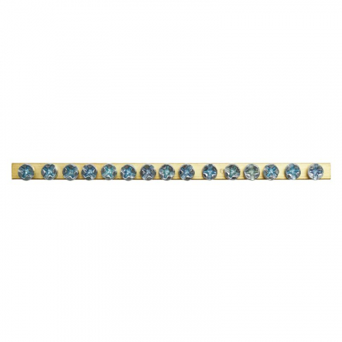 Шина 11х6мм 2х7.5мм 2х9мм латунь DKC BD12515 фото 2