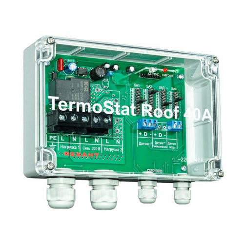Терморегулятор TermoStat Roof 40А IP65 Rexant 51-0843 фото 5