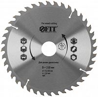 Диск пильный для циркулярных пил по дереву 210х32/30х40T FIT 37753