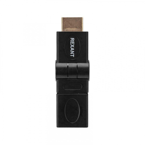 Переходник штекер HDMI - гнездо HDMI поворотный Rexant 17-6813 фото 2