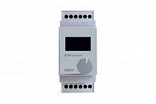 Терморегулятор Compact на шину DIN с датчиком температуры на проводе 16А ДЕВИ 140F5020R
