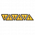Знак "Молния" 100х100х100мм EKF an-1-01