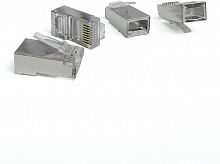 Коннектор быстрой установки, RJ45(8p8c), CAT6, STP, уп/100 шт Filum FL-PG8033-C6