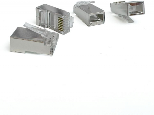 Коннектор быстрой установки, RJ45(8p8c), CAT5e, STP, уп/100 шт Filum FL-PG8033-C5E