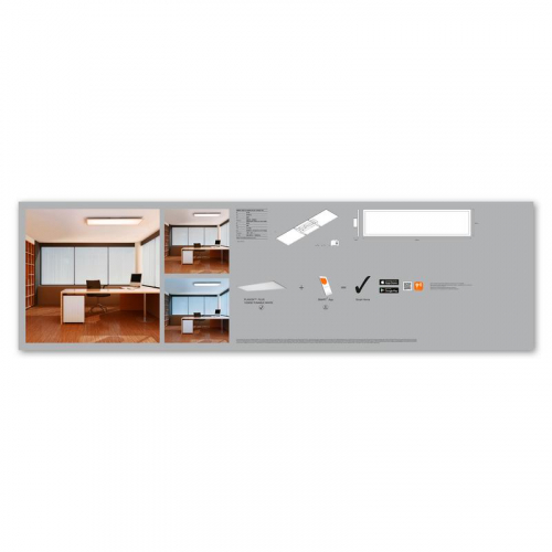 Светильник светодиодный SMART WIFI PLANON PLUS 120X30 TW LEDVANCE 4058075525405 фото 4