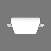 Светильник светодиодный Frameless 9Вт 4000К IP20 900лм 220-240В 90х90мм ДВО квадрат встраив. GAUSS 968511209