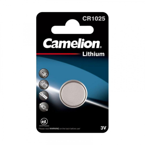 Элемент питания литиевый CR1025 BL-1 (блист.1шт) Camelion 5228 фото 2