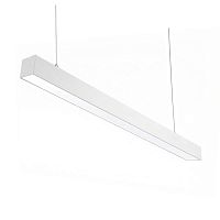 Светильник светодиодный ULO-K10D 30W/4000K/L120 IP40 WHITE 30Вт 4000К IP40 3360лм линейный подвесной бел. свет алюм. бел. Uniel UL-00013499
