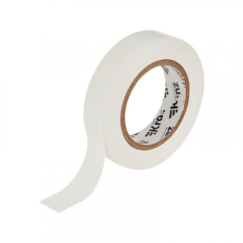 Изолента ПВХ 0.13х15мм 20м бел. (уп.10шт) Kranz KR-09-2601 фото 4