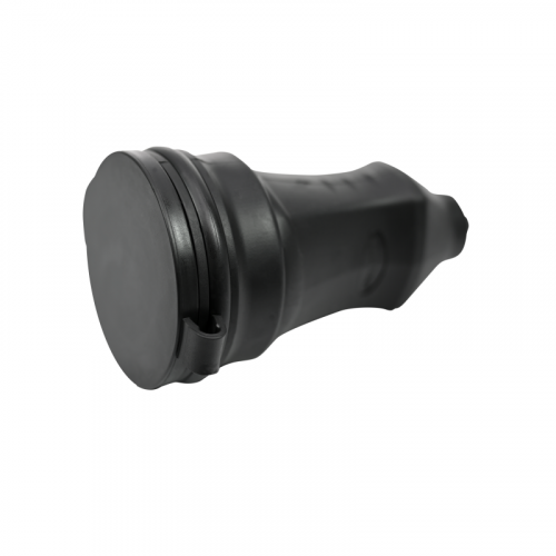 Розетка 1-м MultiSet 16А 250В IP44 с заземл. каучук черн. SE MST4002BK фото 6