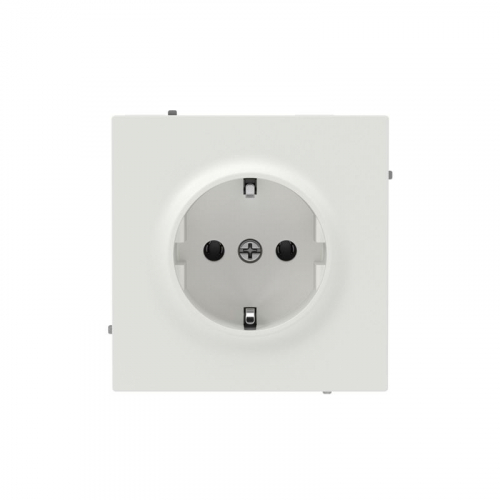 Розетка силовая KANT 2P+E без шторки бел. песок DKC 7010033