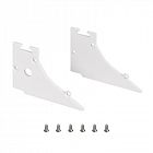 Заглушка FANTOM-W45-BEVEL WHITE металл Arlight 039954