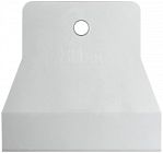 Шпатель 80мм резиновый бел. КУРС 06885