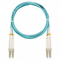 Патч-корд NMF-PC2M3C2-LCU-LCU-002 волоконно-оптический соед. многомод. 50/125мкм стандарта ОМ3 LC/UPC-LC/UPC двойн. LSZH нг(В)-HFLTx 2мм аква 2м NIKOMAX NMF-PC2M3C2-LCU-LCU-002