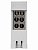 Клемма распределительная на DIN-рейку КР-63 1П 63А (6х10мм²) TDM