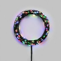 Гирлянда светодиодная Роса с контроллером 30м 300 LED мультиколор IP20 230В зел. провод Neon-Night 303-279