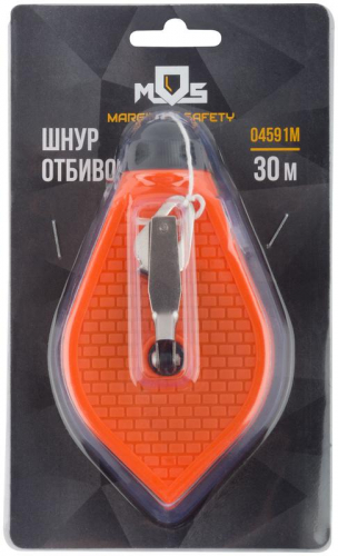 Шнур отбивочный пластиковый корпус 30м MOS 04591М фото 3