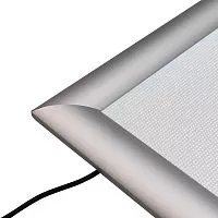 Панель светодиодная световая подвесная двухсторонняя Постер Clip 500х700 (тросы 2шт х 2м с креплениями к плоскости) Rexant 670-1222