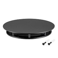 Крепление MOONLIGHT-BASE-ROUND-D18-L метал. черн. Arlight 046062