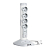 Стойка 16А IP20 2хUSB+microUSB+4х(2P+E) Leg 694614
