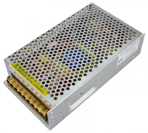 Источник питания для LED модулей и линеек 12В 300Вт с разъемами под винт IP23 Rexant 200-300-1 фото 3