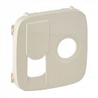 Панель лицевая Valena Allure для розетки компьютерной + TV 2-м RJ45 + TV сл. кость Leg 754836