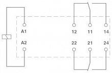 Реле одиночное REL-MR- 24DC/21-21 Phoenix Contact 2961192