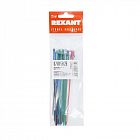 Хомут кабельный 2.5х150 нейл. разноцвет. (уп.25шт) Rexant 07-0158-25