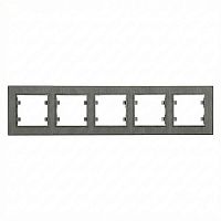 Рамка 5-м Karea LINE дым. Makel 86050705
