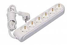 Удлинитель 6х2м с заземл. 16А IP20 ПВС 3х1.5 защ. шторки Makel N6210034