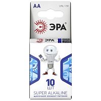 Элемент питания алкалиновый AA/LR6 LR6-10BL компактный (блист.10шт) Эра C0042878