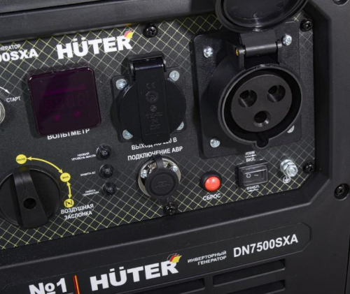 Генератор инверторный DN7500SXA Huter-электростартер. Huter 64/10/10 фото 7