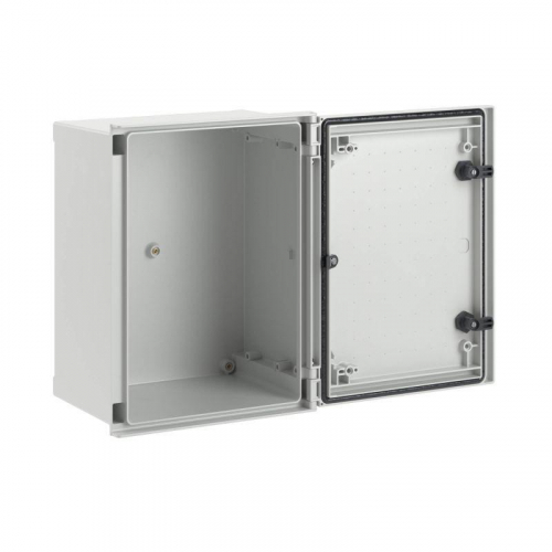 Шкаф цельный навесной из фибергласа без МП со сплошной дверью 400х300х200мм DKC CN50432 фото 2