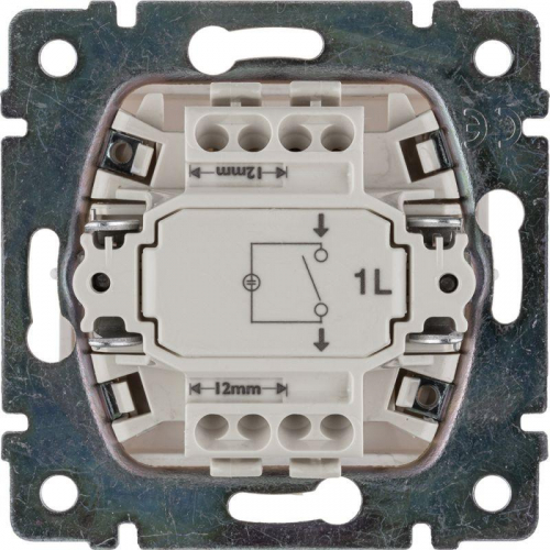 Выключатель 1-кл. СП Valena 10А IP31 250В с зел. индикацией механизм бел. Leg 774410 фото 11